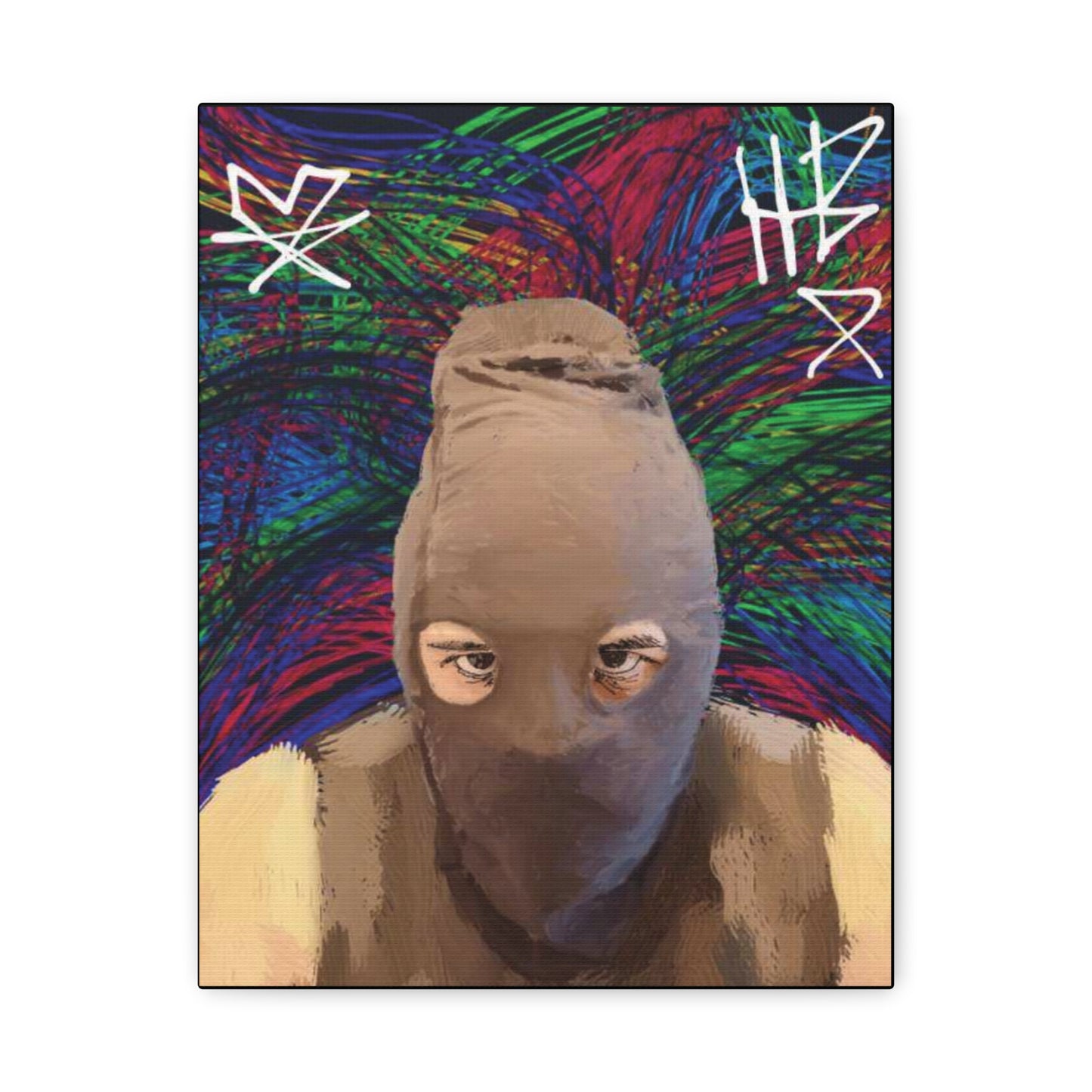 Afraid of Spaghetti Canvas