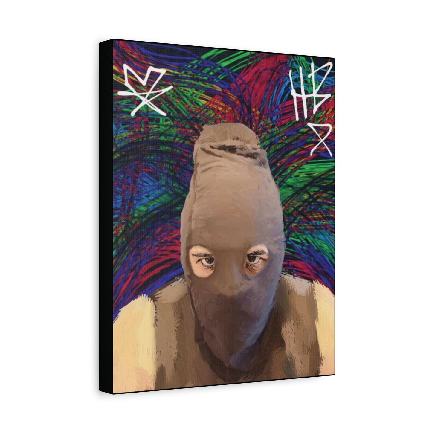 Afraid of Spaghetti Canvas