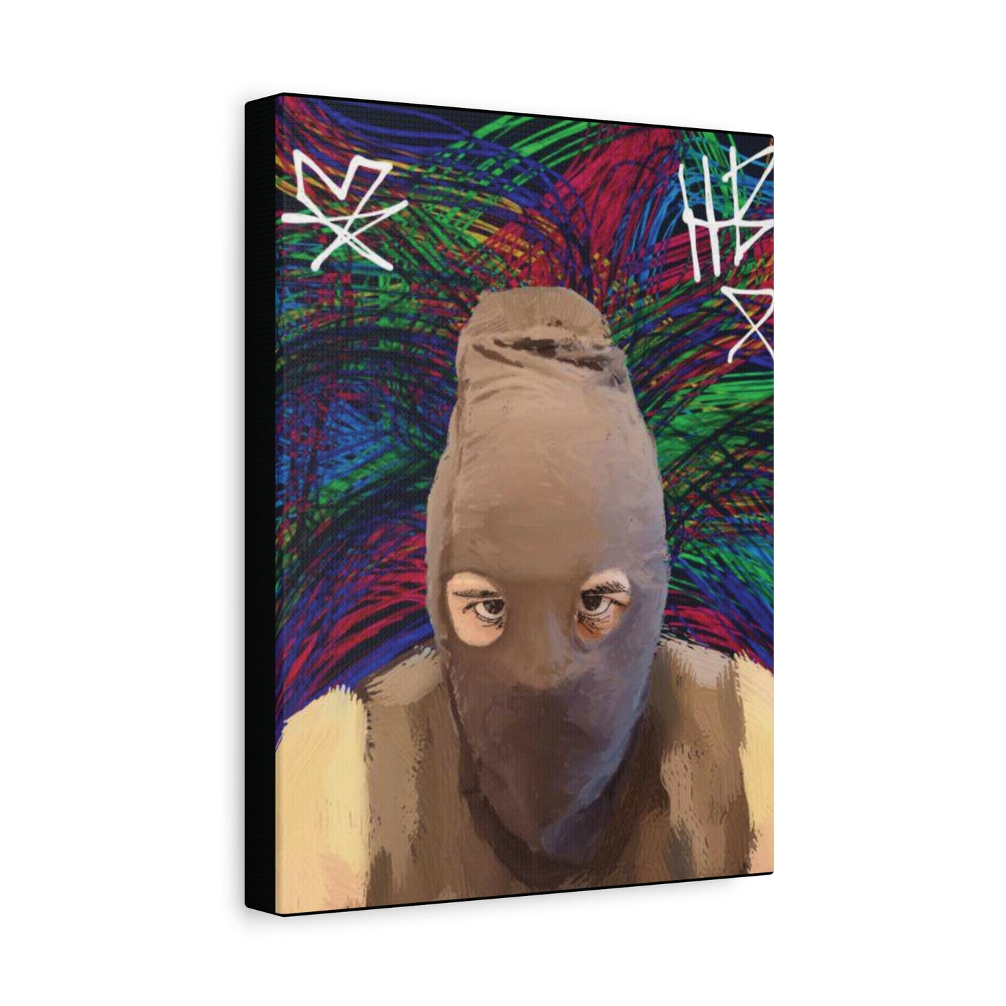 Afraid of Spaghetti Canvas